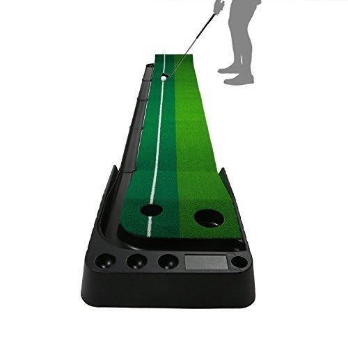 送料込 Posma Pg050 Golf Putting Mat 便利な屋内練習トレーニングaidマットwith 2つ穴ball Return System 長さ 3m 人気ショップが最安値挑戦 Logfacility Com Br