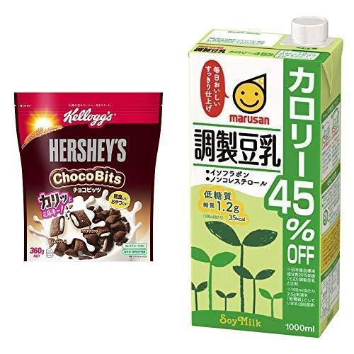セット買い ケロッグ ハーシーチョコビッツ袋 360gx6袋 マルサン 調製豆乳 カロリー45 オフ 1l 6本 シリアル Tributosdodf Com Br