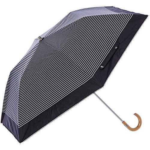 商品紹介マッキントッシュフィロソフィーの晴雨兼用折りたたみ傘 です ボーダーラインの縁をピコレースで彩ったマリン薫るデザインは華やかな季節にぴったり ウッディなj型ハンドルでナチュラル感が漂い 傘をさす佇まいも美しく演出します 1級