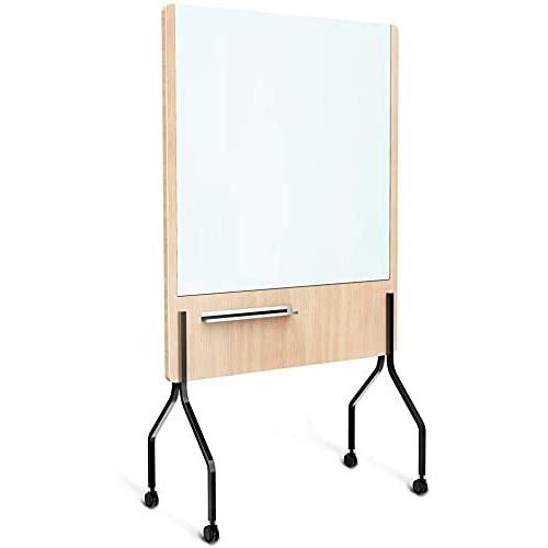 新着商品 Reboilphase ホワイトボード 木製 ガラスパネル 両面多目的なパネル 脚付き フェルト側とガラス側 ホワイトペン 無地 ホワイトボード 黒板 Fgvmais Com