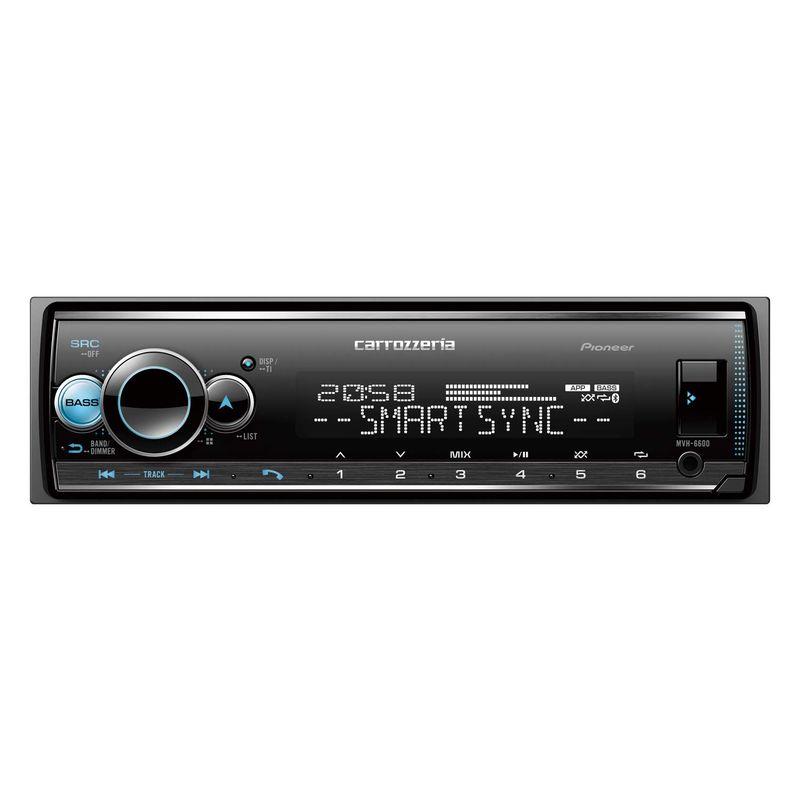 Pioneer MVH-6600 1d オーディオ Amazon | Pioneer カーオーディオ MVH-6600 1D メカレス