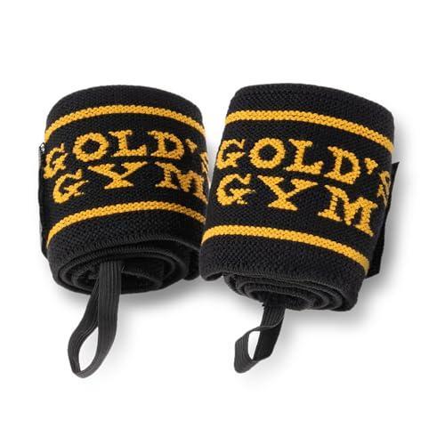 ゴールドジム(GOLD'S GYM) 安定感 のループ付きリストラップ 初心者
