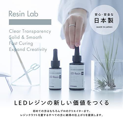 KIYOHARA 【日本製】 Resin Lab レジンラボ LED レジン液 500g RLR500