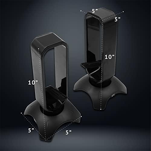 Tilted Nation RGBヘッドセットスタンドとゲーム用ヘッドホンスタンド