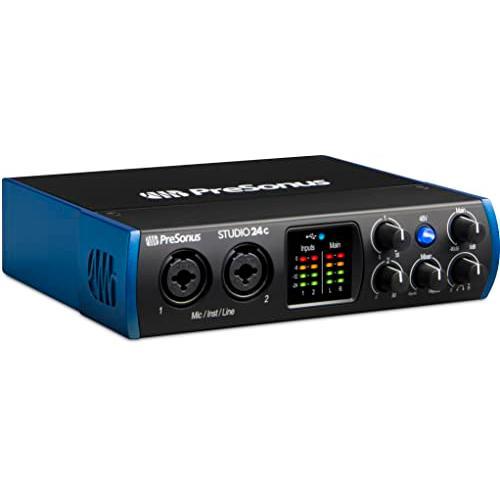 PreSonus Studio 24c オーディオ/MIDIインターフェース 24Bit 192kHz 2