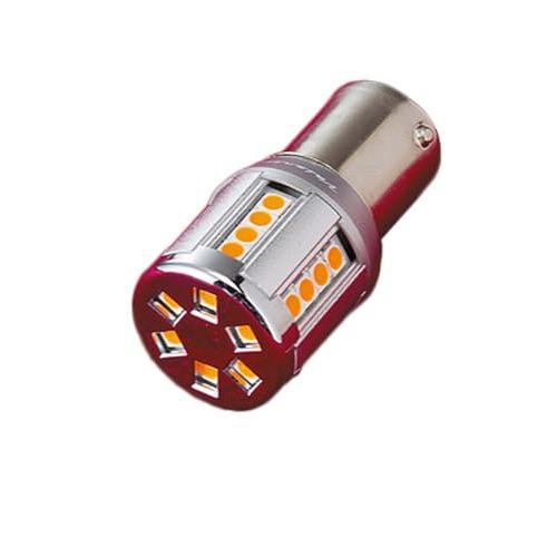 バレンティ S25シングル ピン角度：150° ウインカー LED アンバー VALENTI(ヴァレンティ) ジュエルLEDバルブ S25シングル 【ピン角150
