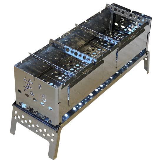 笑's コンパクト焚き火グリル B-VI-DUO 5