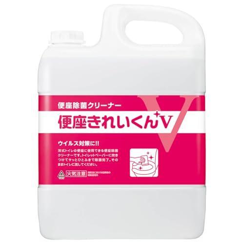 鹿角　対ではありません。 サラヤ 便座除菌クリーナー 便座きれいくんV 5L 50274 : 黄色いハチ