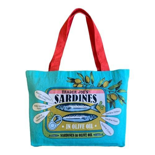 TRADER JOE'S トレーダージョーズ サーディン エコバッグ/トートバッグ