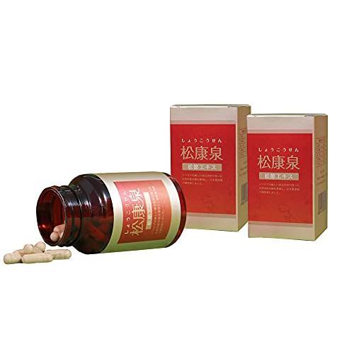 松節エキス 松康泉(しょうこうせん) 100粒入×2個セット : 黄色いハチ