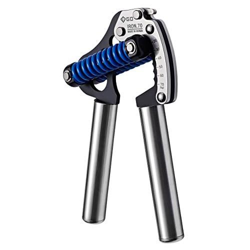 GD IRON GRIP 70(S) 調節可能なハンドグリップ強化、44~150ポンドの