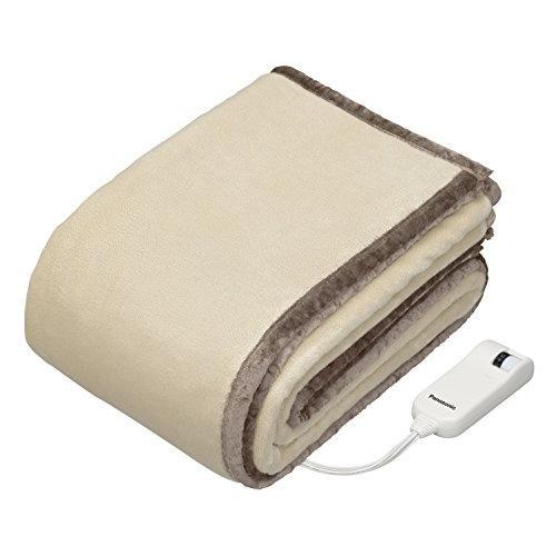 パナソニック 電気毛布 掛け敷き兼用 室温センサー搭載 8段階温度調節