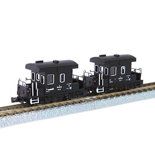 車掌車3色セット Zゲージ T032-2 ヨ8000形 車掌車 2両セット 鉄道模型 貨車 : 黄色い