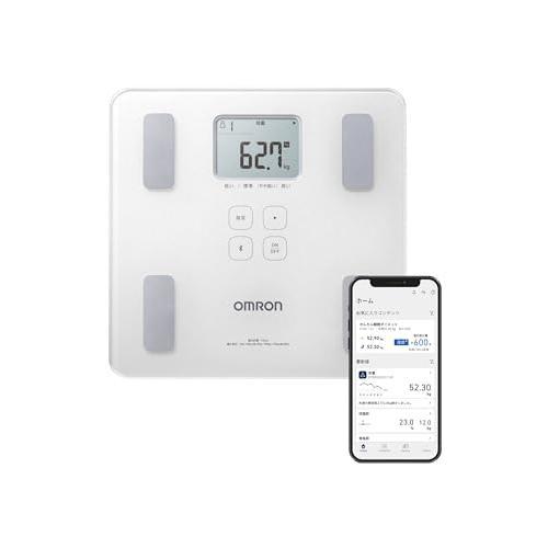 オムロン 体重体組成計 HBF-230T-SW【新品・未使用品】 オムロン 体重 体組成計 HBF-230T-SW スマホ連動 体脂肪率 BMI 骨格筋