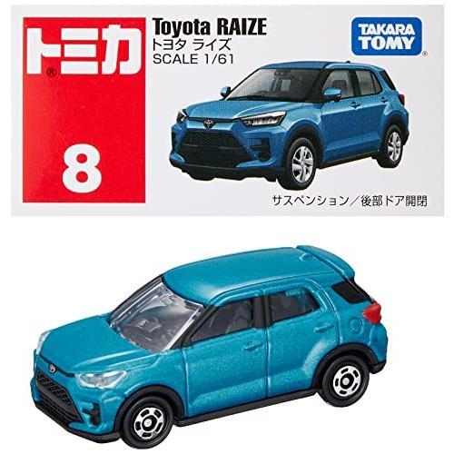 タカラトミー『 トミカ No.8 トヨタ ライズ 箱 』 ミニカー 車
