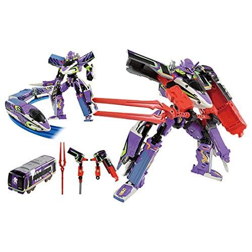 【中古】「未使用品」プラレール 新幹線変形ロボ シンカリオン 500 TYPE EVA プラレール 新幹線変形ロボ シンカリオンZ 500 ミュースカイ TYPE EVA