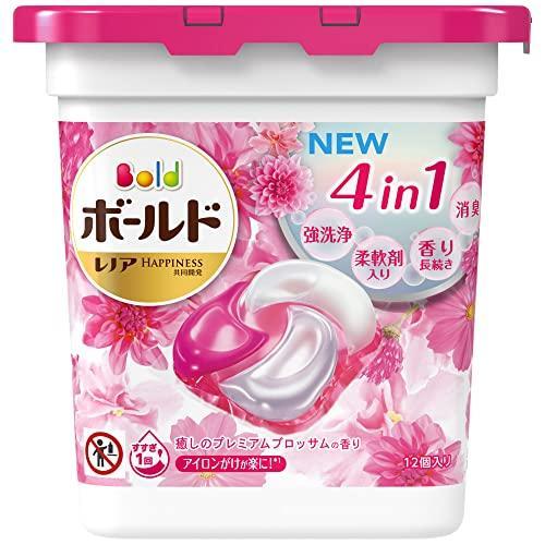 ボールド 洗濯洗剤 ジェルボール4D プレミアムブロッサム 本体 12個 4