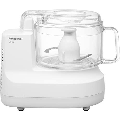 パナソニック フードプロセッサー 1台7役(きざむ・する・混ぜる・おろす・粗おろし・スライス・千切り) 食洗機対応 離乳食 MK-K82-W パナソニック フードプロセッサー 1台7役(きざむ・する・混ぜる
