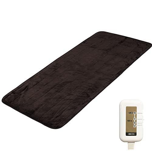 広電(KODEN) ホットマット らく寝ぼう 180×80cm ブラウン フランネル