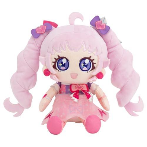 ひみつのアイプリ ぬいぐるみ ひまり ぬいぐるみ高さ約20cm : 黄色い