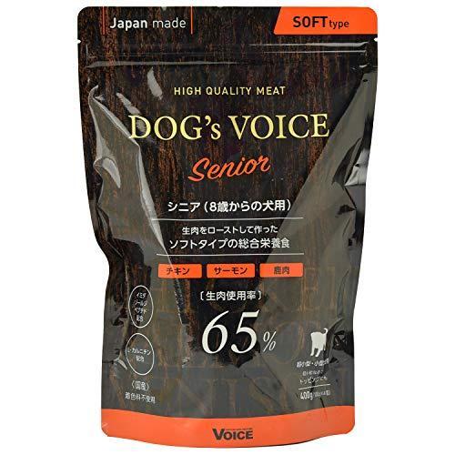 DOG's VOICE Senior 65 400g　3袋セット【未開封】 ドッグヴォイスシニア65 400g : 黄色いハチ - 通販 - Yahoo