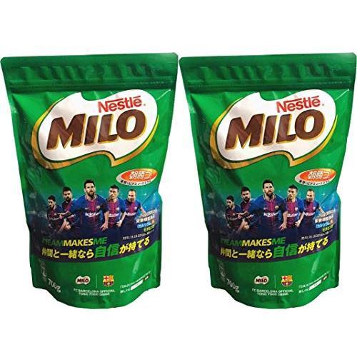 Nestle MILO ネスレ ミロ 大容量 700g 2個セット : 黄色いハチ - 通販 
