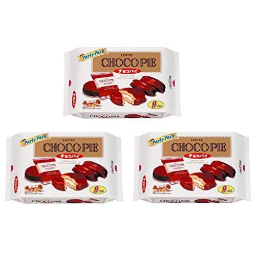 3袋セット】ロッテ チョコパイパーティーパック 9個入 : 黄色いハチ