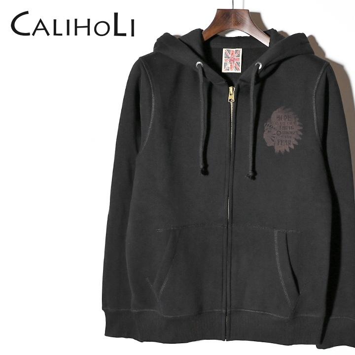 カリホリ Caliholi ジップアップパーカー メンズ 裏起毛 インディアンプリント フードパーカー スウェットパーカー Caa7135 Cal M T 135 キイロヤ インポート 通販 Yahoo ショッピング