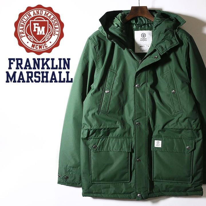 フランクリン マーシャル Franklin Marshall 中綿ジャケット メンズ ジップアップ フードジャケット Jackets Nylon Zip Hood Long Fra M O 97 013 キイロヤ インポート 通販 Yahoo ショッピング