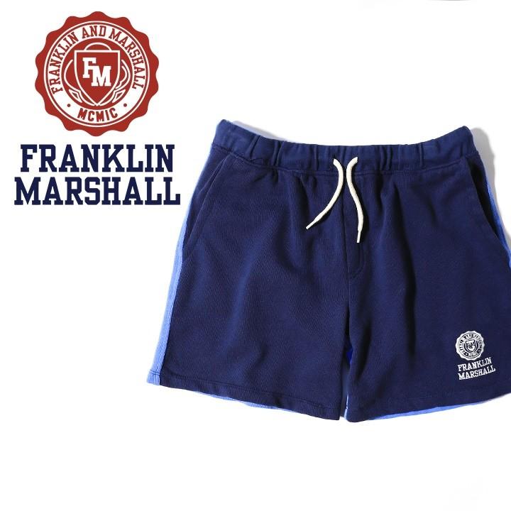 フランクリン マーシャル Franklin Marshall スウェットショートパンツ メンズ 前後カラー切替 ウエストゴム 紐 Shorts Fleece Fleece Uni Short Fra M P A3 636 キイロヤ インポート 通販 Yahoo ショッピング