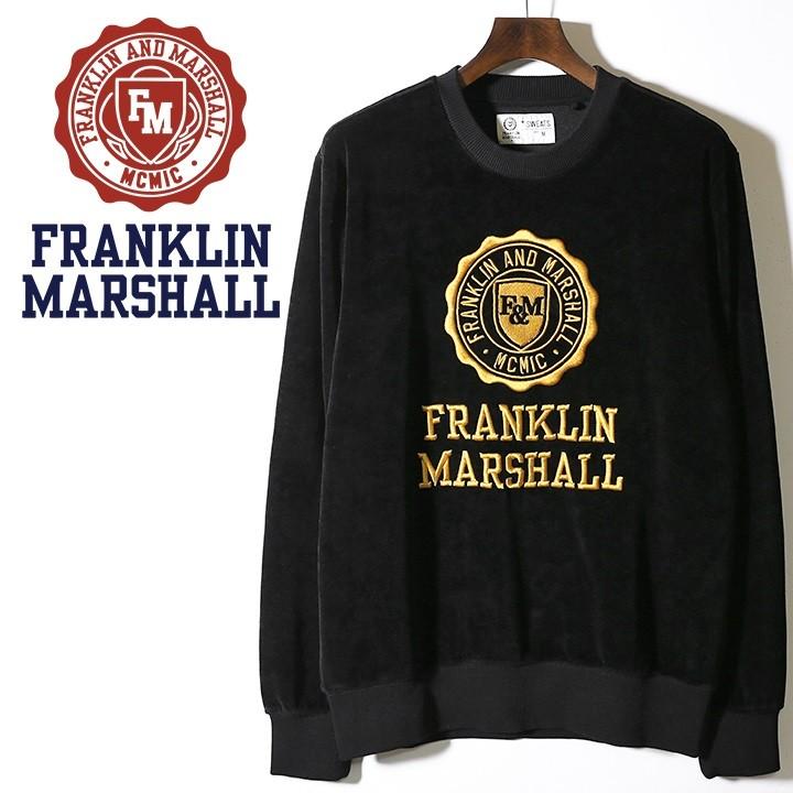 フランクリン マーシャル Franklin Marshall スウェットトレーナー メンズ 刺繍ロゴ ベロア調 ラウンドネック 長袖 Fleece Round Neck Long Uni Fra M T 97 238 キイロヤ インポート 通販 Yahoo ショッピング