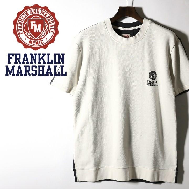 フランクリン マーシャル Franklin Marshall スウェットtシャツ メンズ 前後切替 半袖 Fleece Round Neck Long Fra M T A3 168 キイロヤ インポート 通販 Yahoo ショッピング