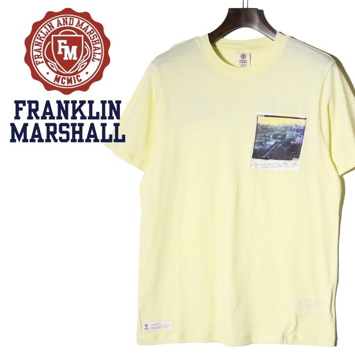 フランクリン マーシャル Franklin Amp Marshall 半袖tシャツ メンズ ワンポイントフォトプリント ラウンドネック Tshirt Jersey Round Neck Short 4年保証