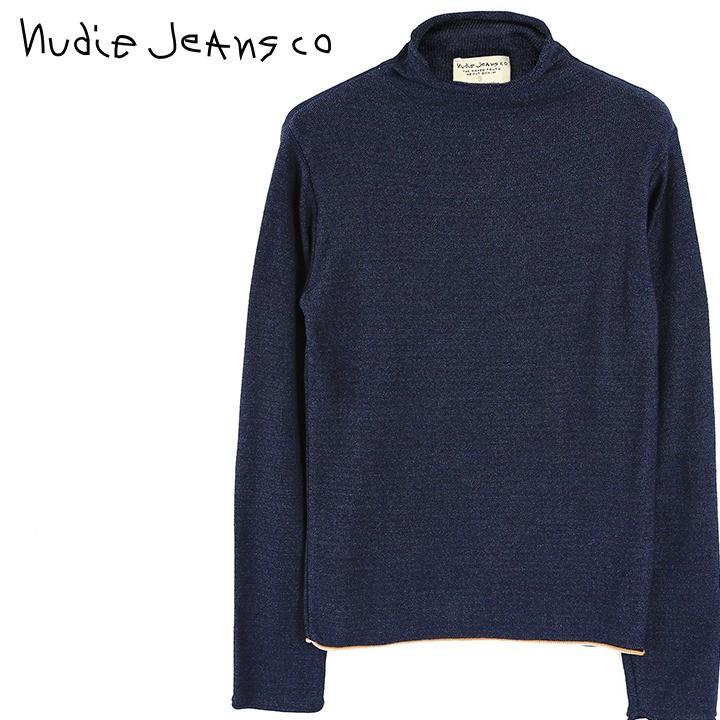 ヌーディージーンズ Nudie Jeans セーター メンズ 訳あり B品 インディゴ染め オーガニックコットン タートルネック ハイゲージニット Dale Turtle Selvage Ndj M T 672 キイロヤ インポート 通販 Yahoo ショッピング