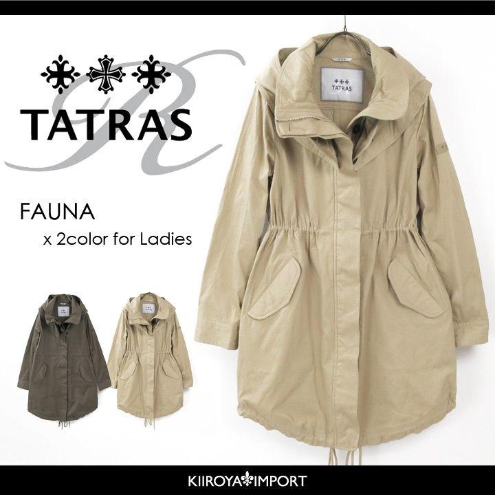 タトラスsale タトラス Tatras モッズコート レディース フード付き 紐絞り スプリング Fauna Tat L O 55 097 キイロヤ インポート 通販 Yahoo ショッピング