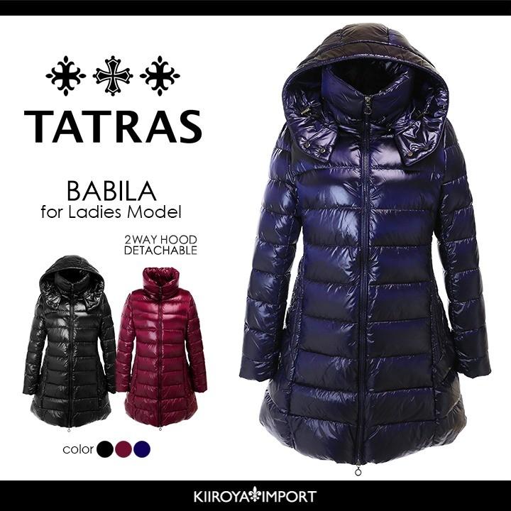 タトラス Tatras ダウンコート レディース 2wayフード付き セミロング ダウンジャケット Babila Tat L O 79 425 キイロヤ インポート 通販 Yahoo ショッピング