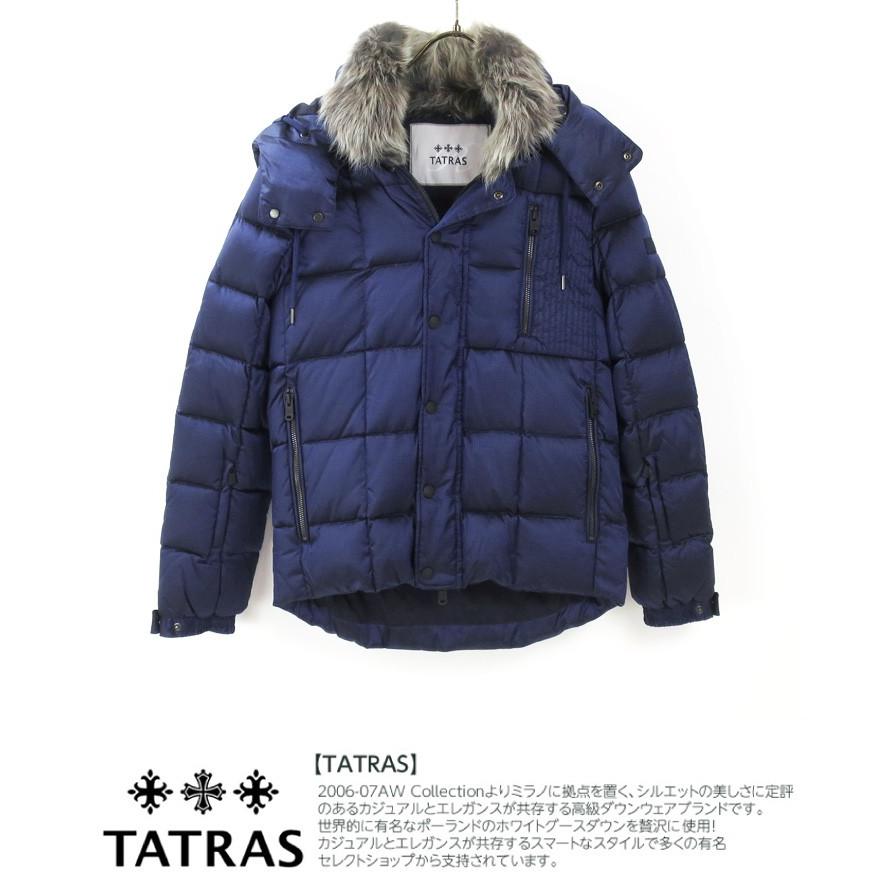 タトラス Rライン Tatras R Line ダウンジャケット メンズ フード付き ムートンファー ハウンドトゥースプリント Ottone Tat M O 59 313 キイロヤ インポート 通販 Yahoo ショッピング
