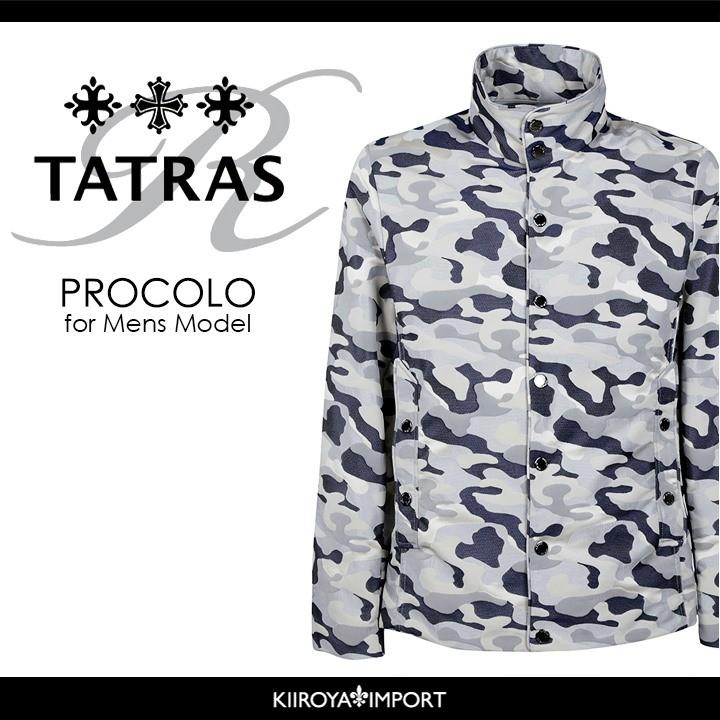 タトラス Rライン Tatras R Line ジャケット メンズ 迷彩柄 カモフラージュ柄 スタンドカラー Procolo Supersport Tn
