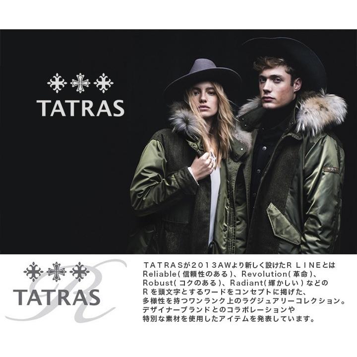 タトラス Rライン TATRAS R Line ダウンベスト メンズ シルク混 ウール