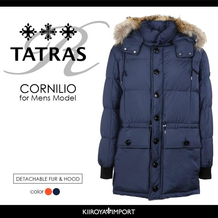 タトラス Rライン Tatras R Line ダウンジャケット メンズ リアルファー ビッグポケット フード付き Cornilio Tat M O 462 キイロヤ インポート 通販 Yahoo ショッピング