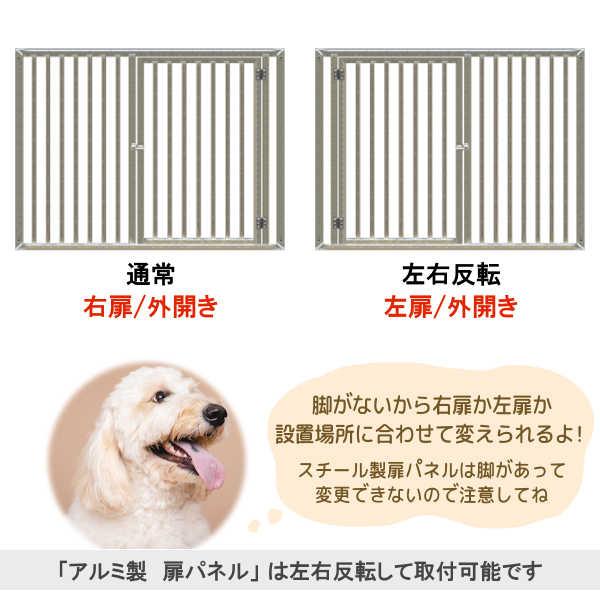 大型犬　サークル　扉　追加パーツ　80×60 楽天市場】[ペットサークルF80L]犬用 サークル 多頭飼い ケージ