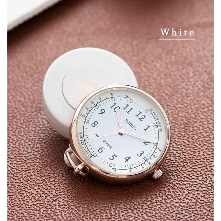 ナースウォッチ リール レディース 看護師 おしゃれ 4年電池寿命 360度