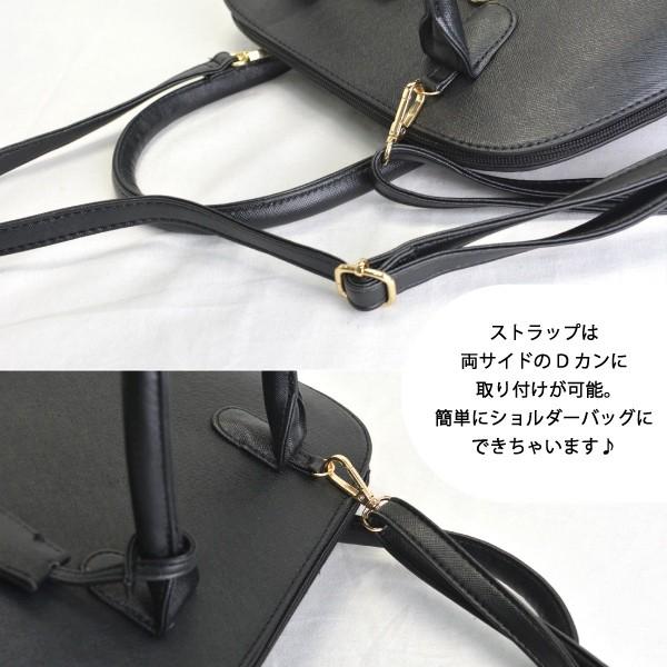 ラウンド型 トートバッグ レディース ショルダーバッグ 2way
