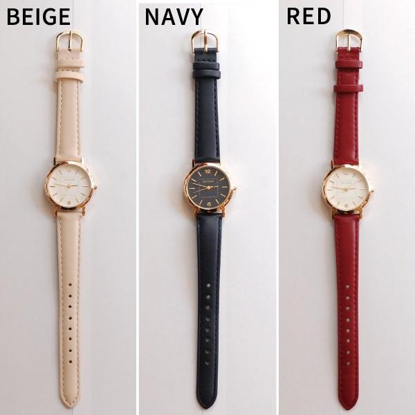 【正規品】【美品】　ラウンドフェイスウォッチ ラウンドフェイスウォッチ 小 レディース 腕時計 時計 日本製