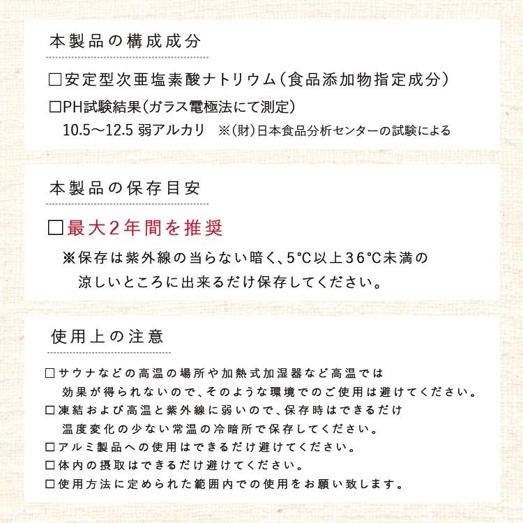 除菌 消臭剤 安定型次亜塩素酸ナトリウム 10L 日本製 アンテジア