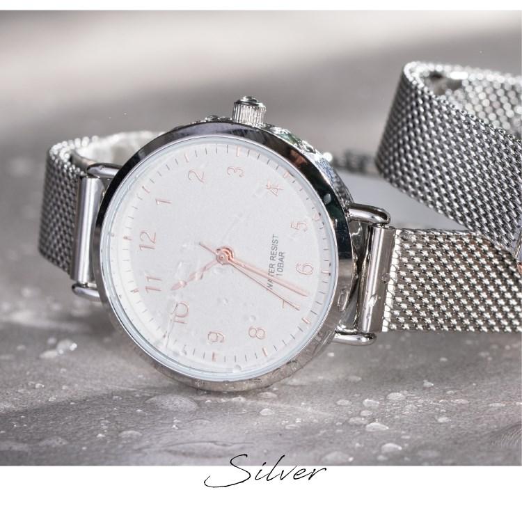 J-AXIS 腕時計 10気圧防水 レディース ニッケルフリーメッキ