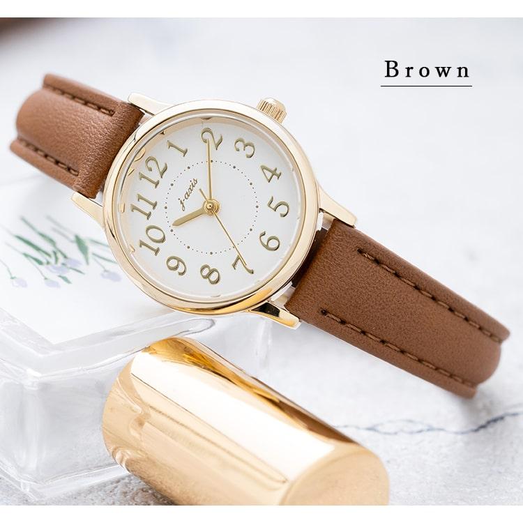 J-AXIS（ジェイアクシス） 腕時計 レディース ニッケルフリーメッキ 10