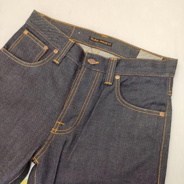 Nudie Jeans AVERAGE JOE 30インチ NJ2794 デニムパンツ ネイビー メンズ ヌーディージーンズ【中古】5-1025G∞ Nudie Jeans（ヌーディージーンズ） Nudie Jeans AVERAGE JOE 30インチ