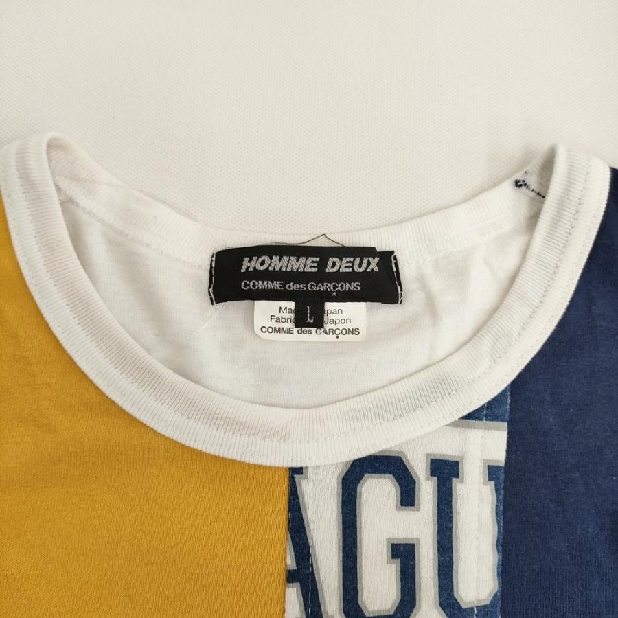 HOMME DEUX パッチワークシャツ L COMME des GARCONS HOMME DEUX ヴィンテージリメイク パッチ