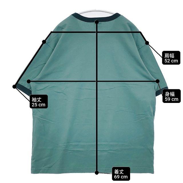 Champion（チャンピオン） トリムTシャツ リンガー プリント サイズXL